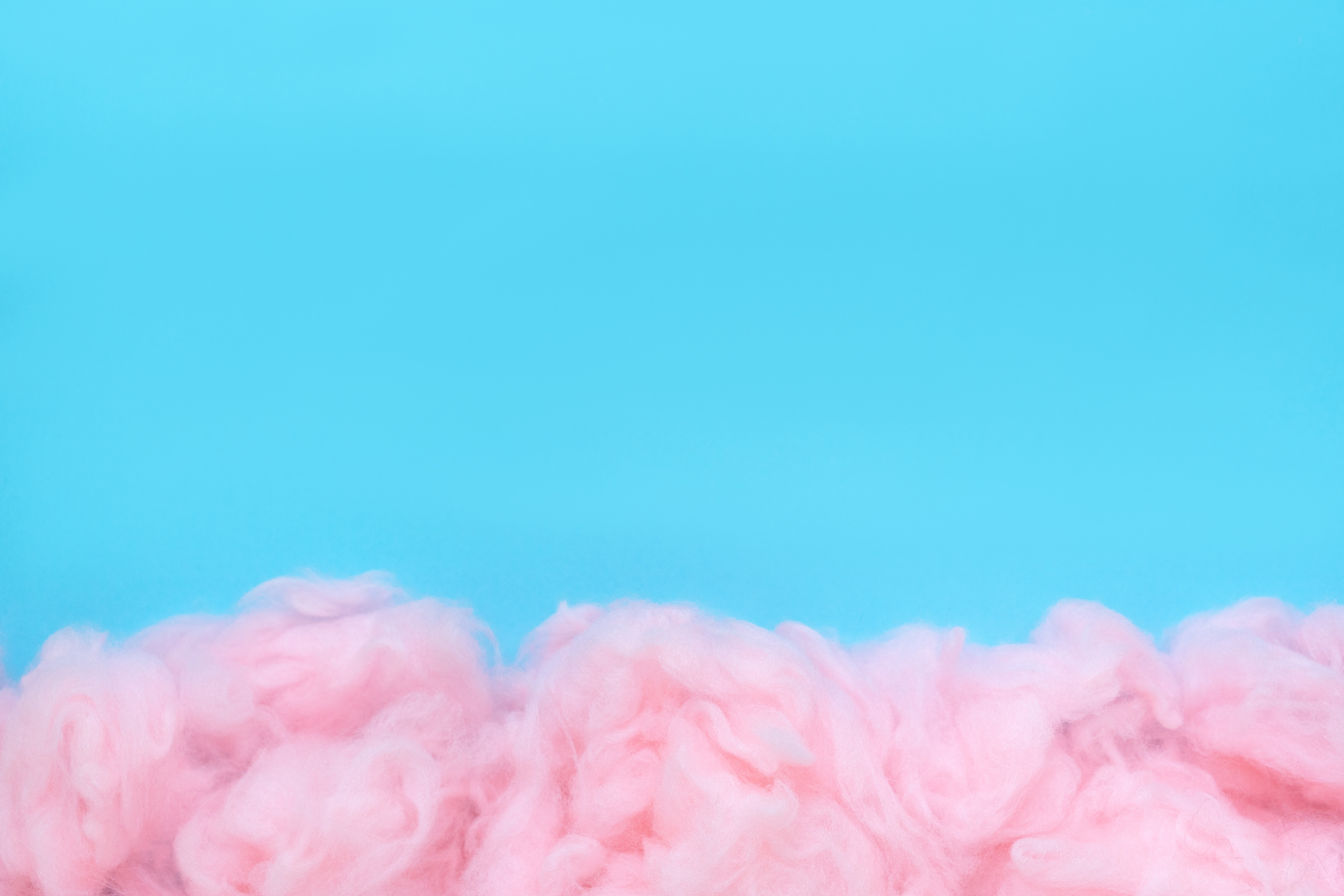 Pink cotton wool background